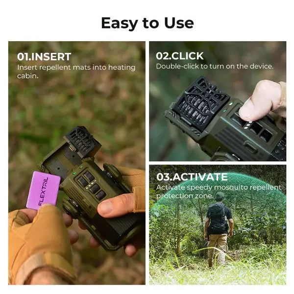 EVO REPELLER - 3-in-1 Outdoor Mosquito Repeller Lantern Flextail