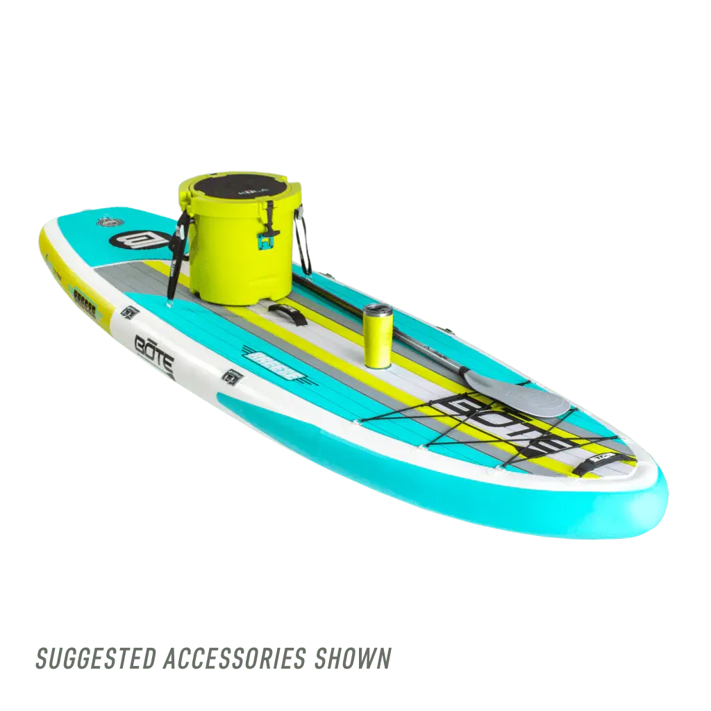 Breeze Aero 10′8″ Full Trax Citron With MAGNEPOD™ Inflatable Paddle Board Bote