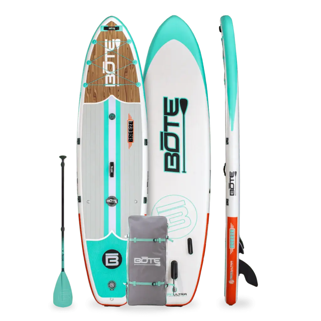 Breeze Aero 11′6″ Classic Cypress With MAGNEPOD™ Inflatable Paddle Board Bote