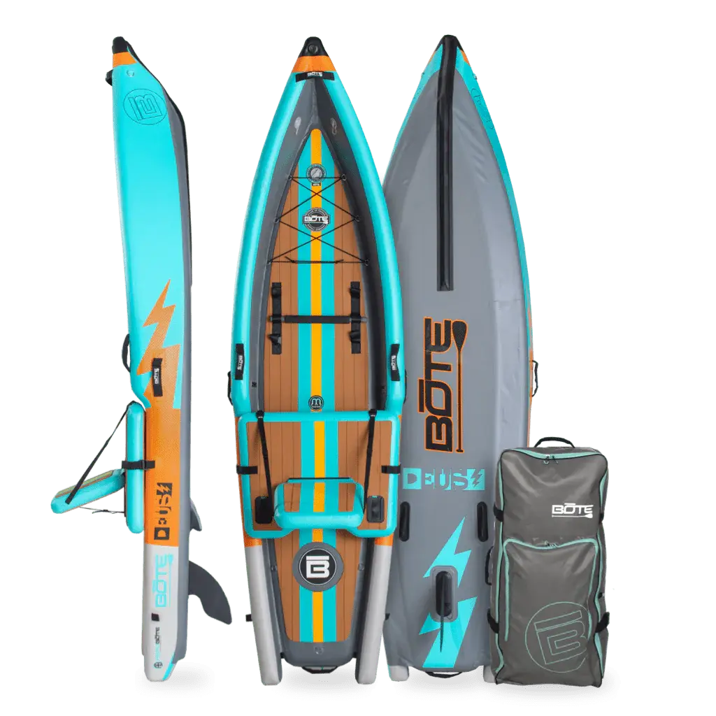 DEUS Aero 11 Native Aqua Inflatable Kayak Bote