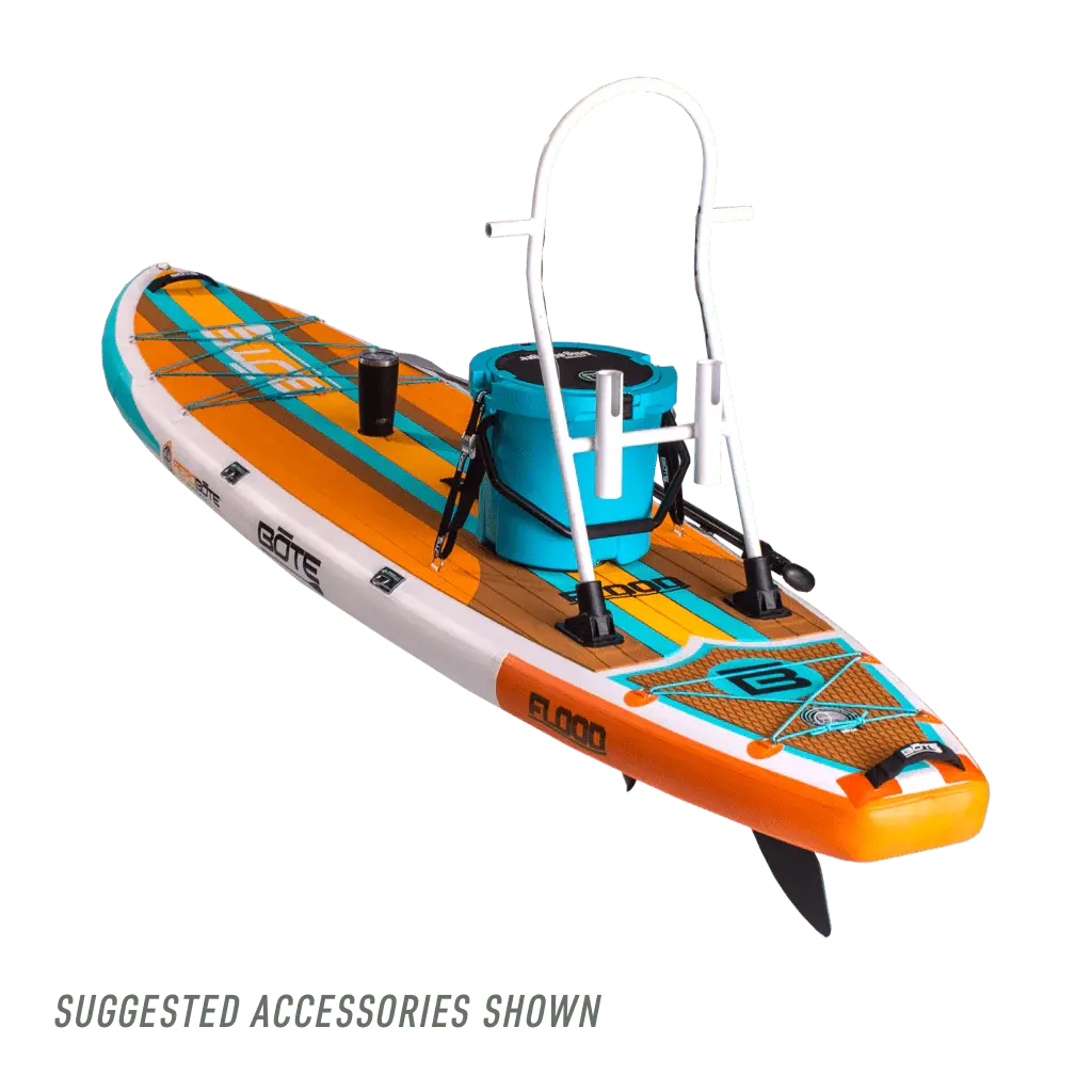 Flood Aero 11 Full Trax Ochre Inflatable Paddle Board Bote