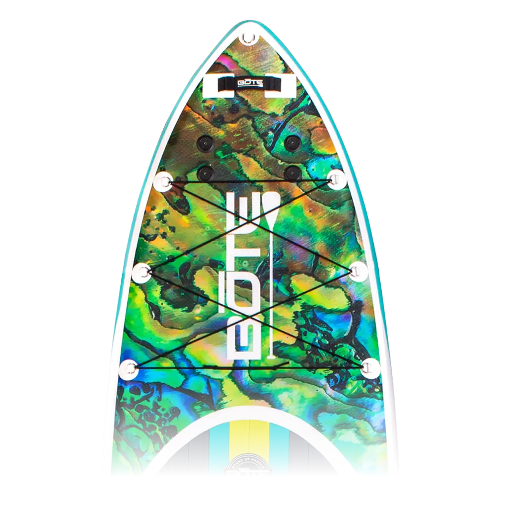 HD Aero 11′6″ Native Abalone Inflatable Paddle Board Bote