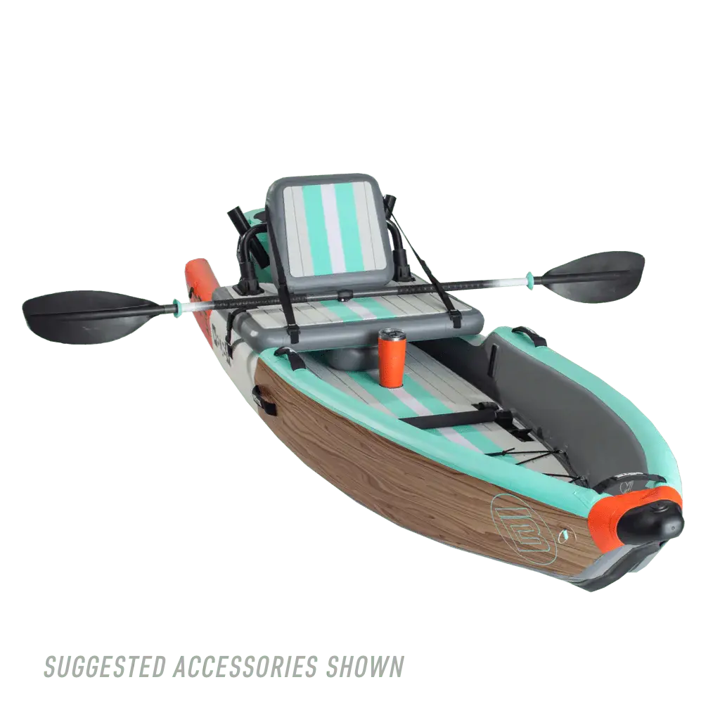 DEUS Aero 11 Classic Cypress Inflatable Kayak Package Bote