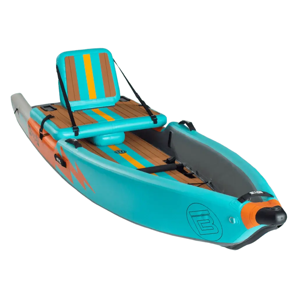 DEUS Aero 11 Native Aqua Inflatable Kayak Package Bote