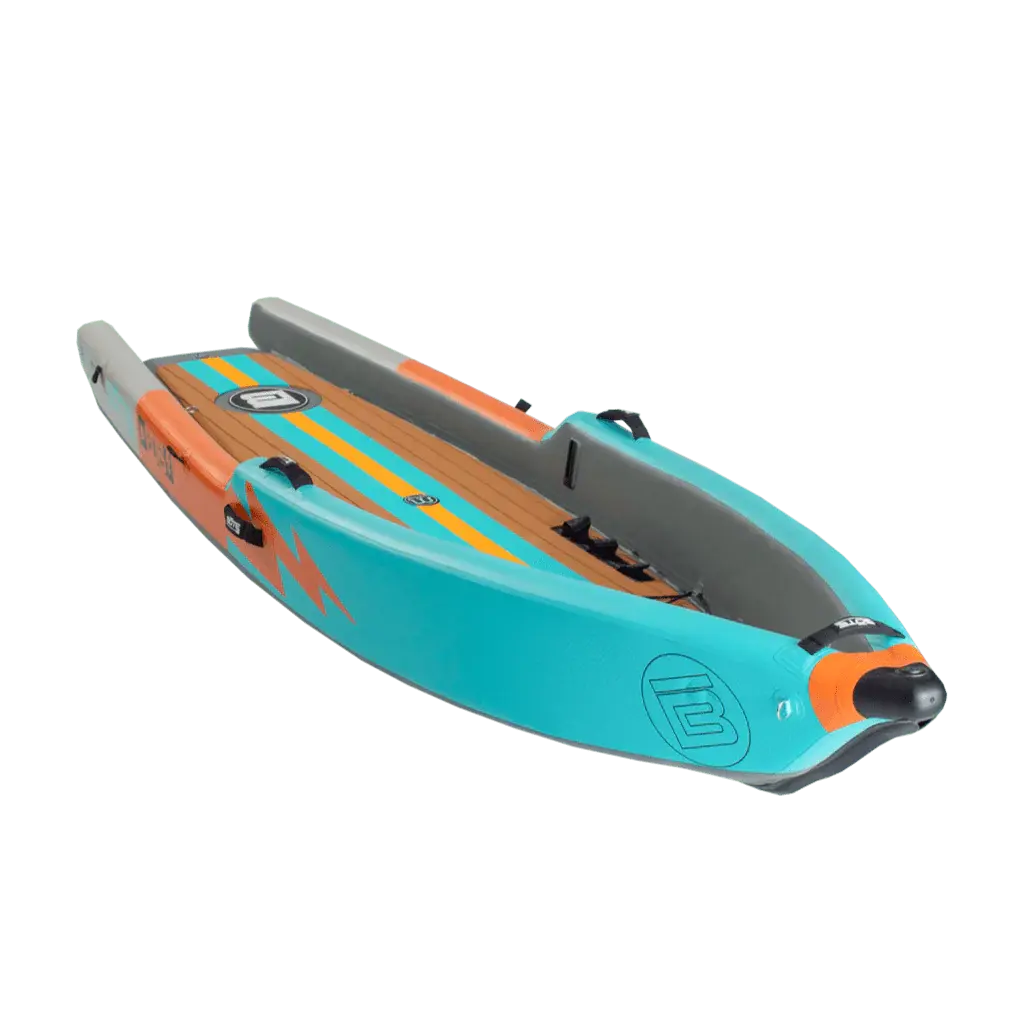 DEUS Aero 11 Native Aqua Inflatable Kayak Package Bote