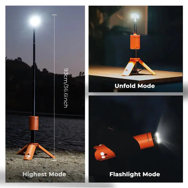 EVO LANTERN - FLEXTAIL x OuTask 2-in-1 Telescopic Lantern for Versatile Lighting Flextail