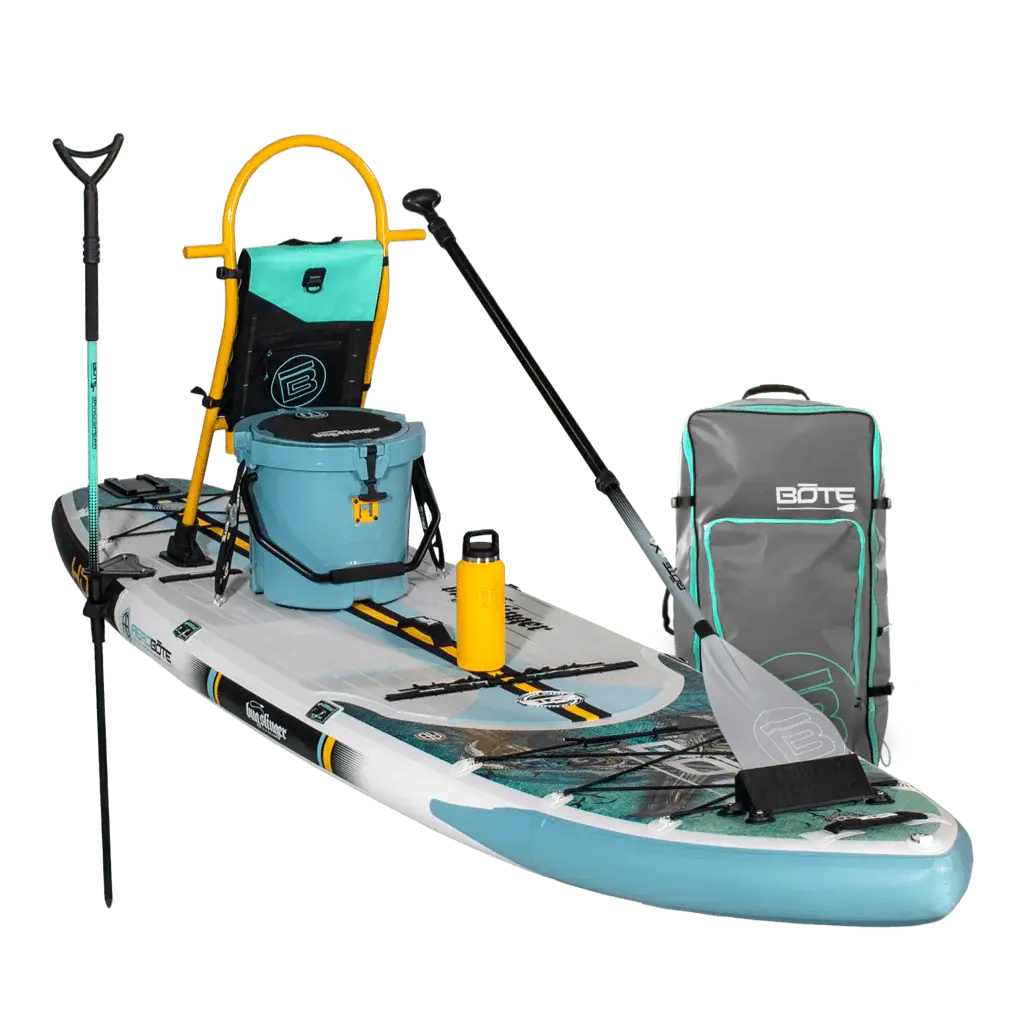 HD Aero 11′6″ Bug Slinger® Warbirds Inflatable Paddle Board Package Bote