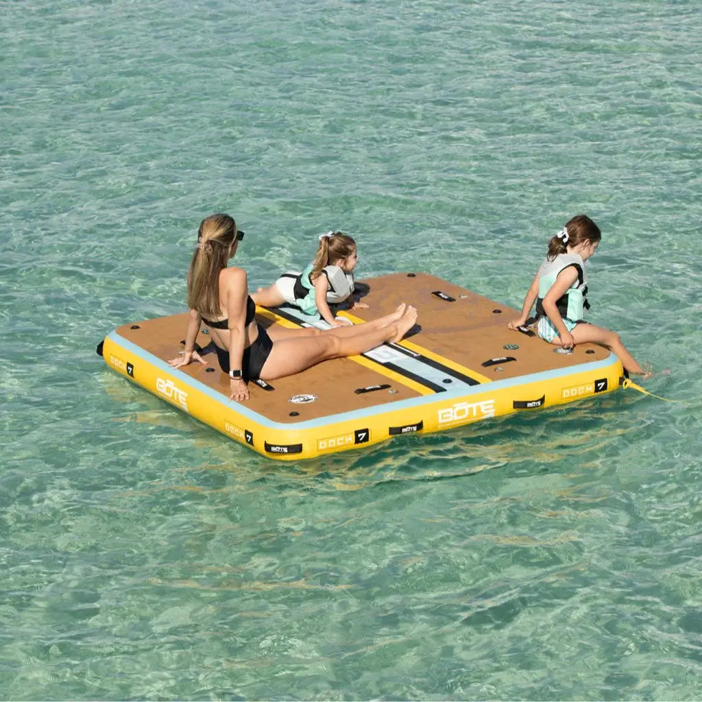 Inflatable Dock 7 Native Paradise Bote
