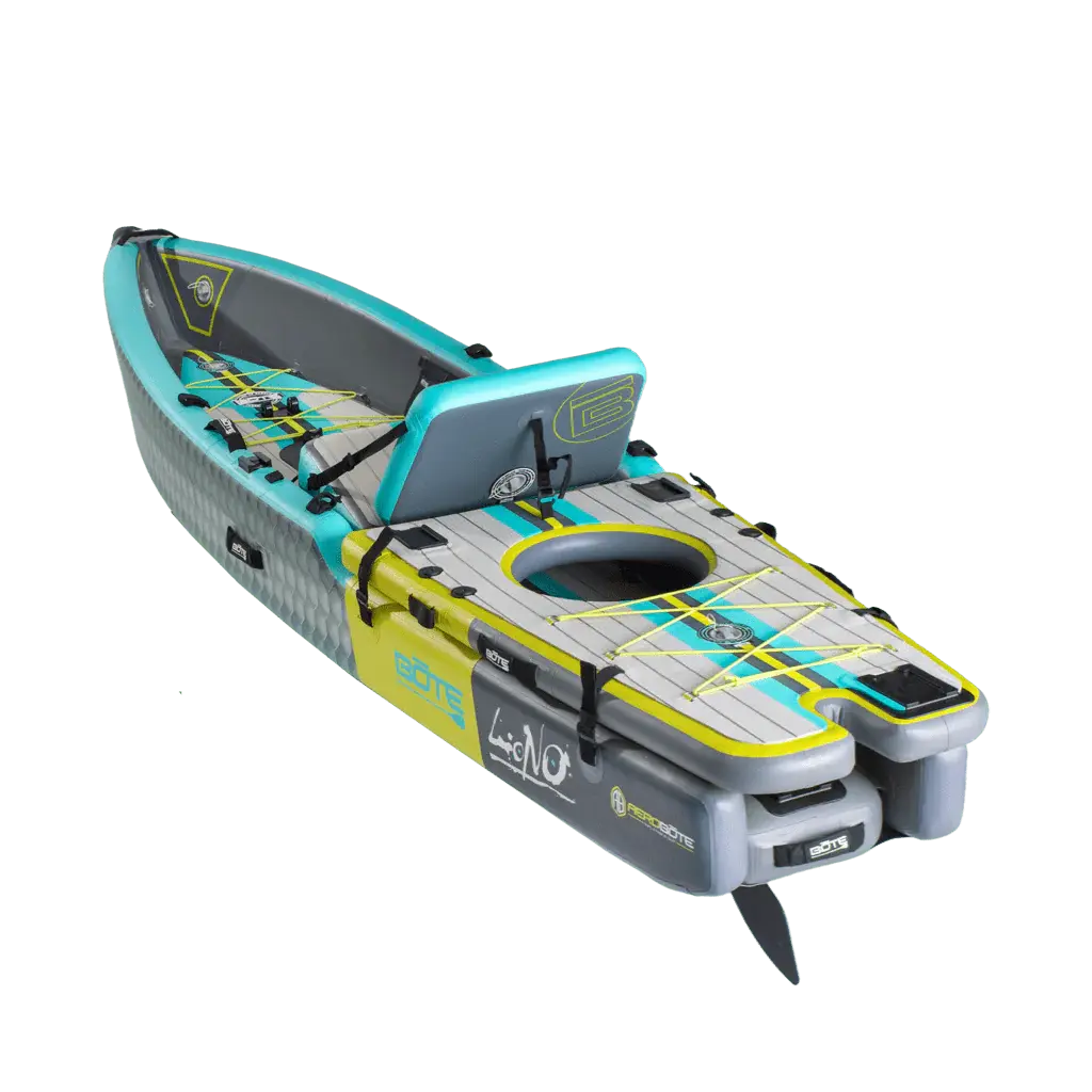 LONO Aero 12′6″ Bug Slinger™ Silver King Inflatable Kayak [Demo]