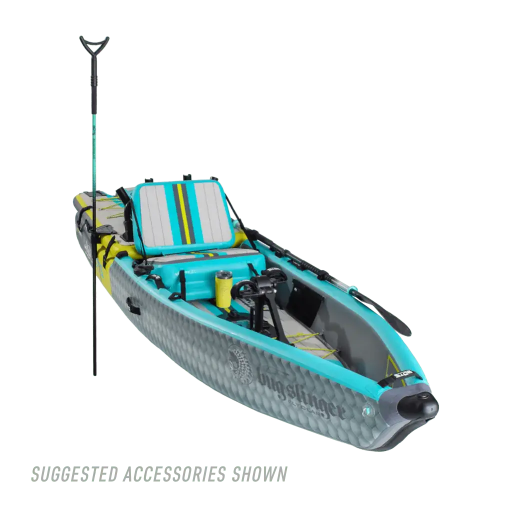 LONO Aero 12′6″ Bug Slinger™ Silver King Inflatable Kayak [Demo]