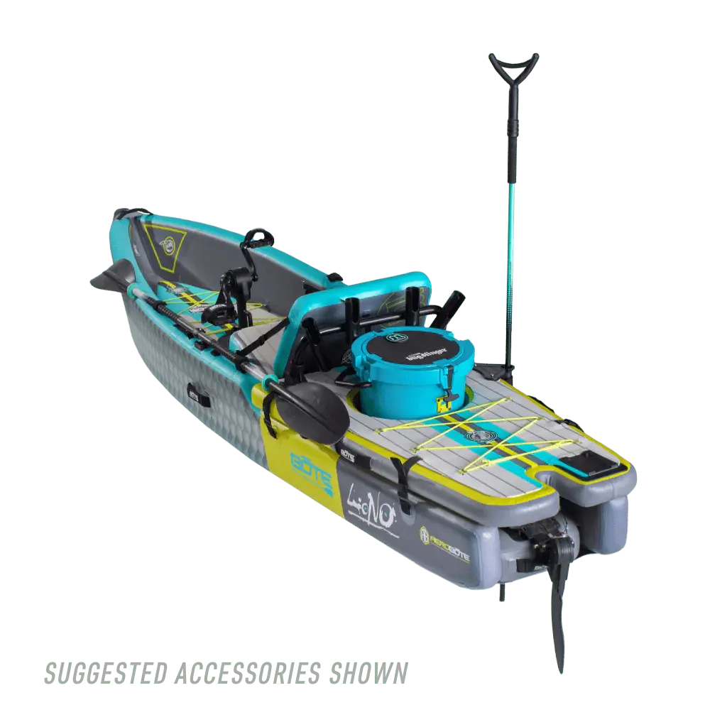 LONO Aero 12′6″ Bug Slinger™ Silver King Inflatable Kayak [Demo]