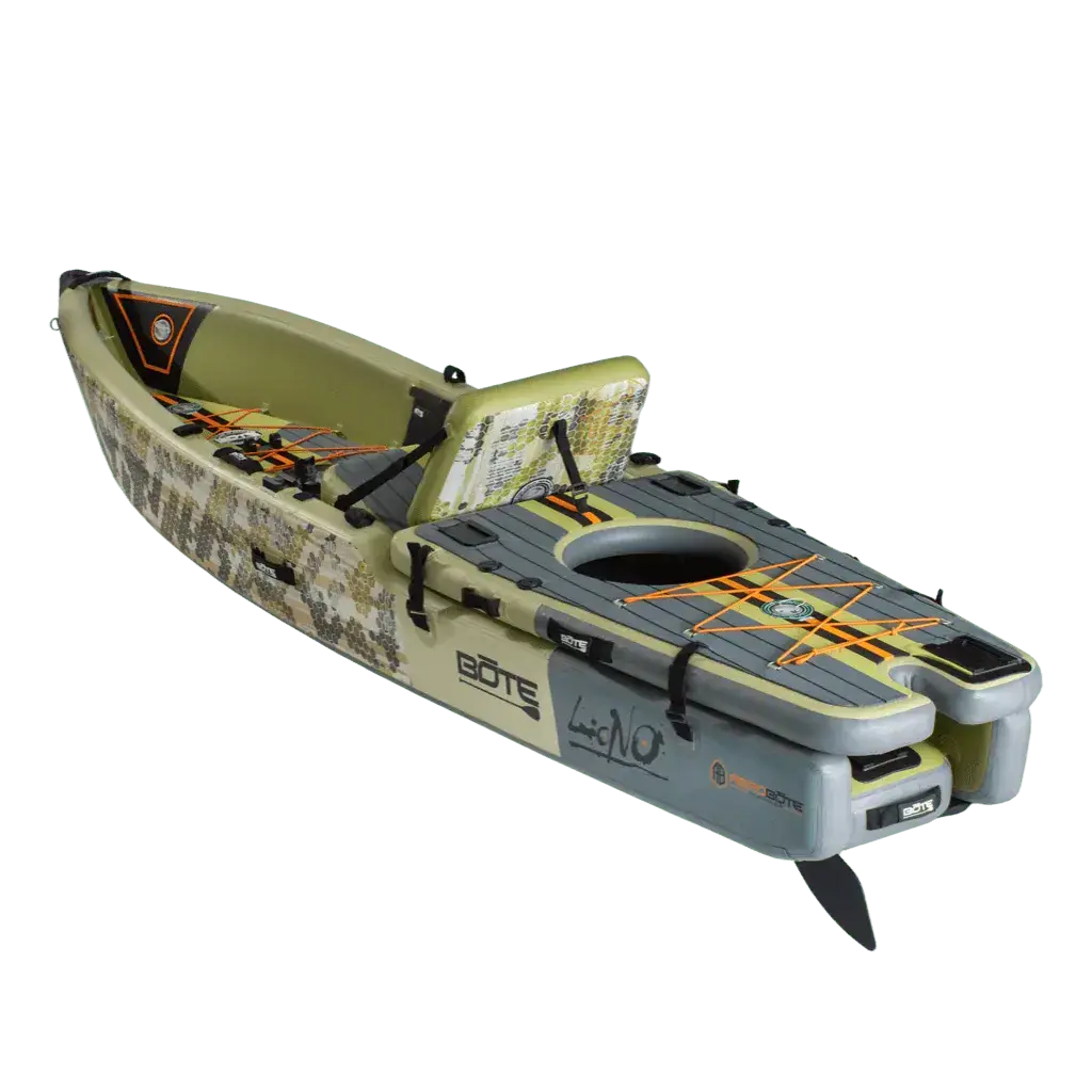 LONO Aero 12′6″ Verge Camo Inflatable Kayak [Demo]