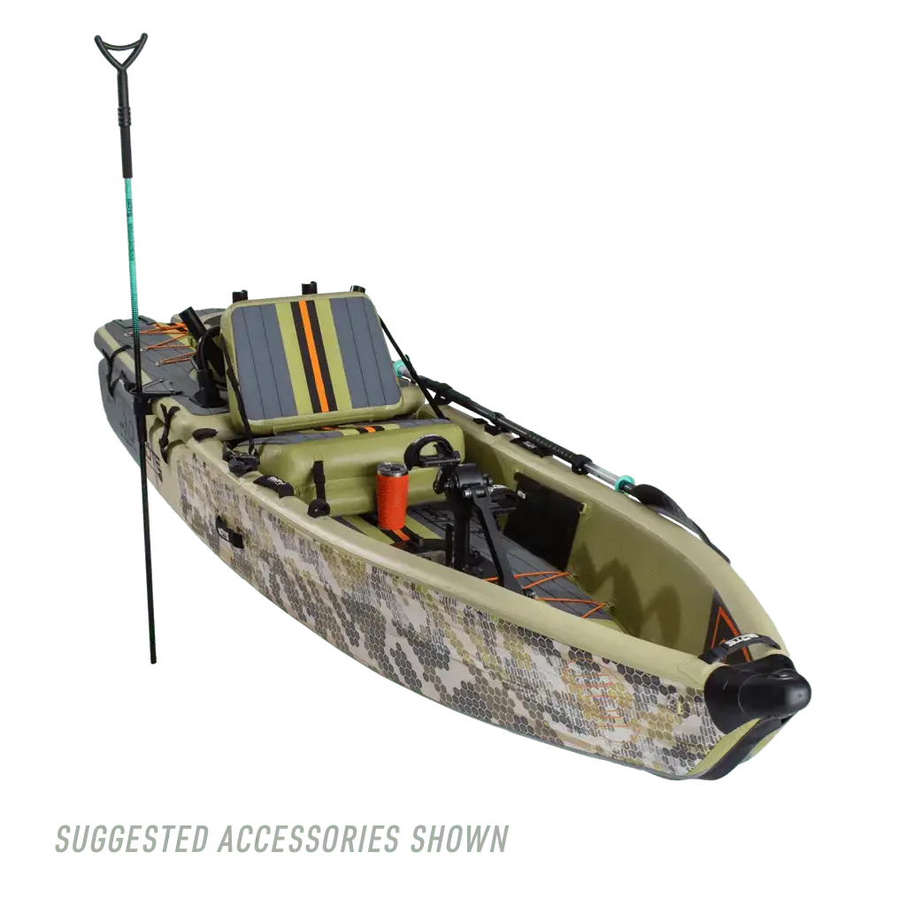 LONO Aero 12′6″ Verge Camo Inflatable Kayak [Demo]