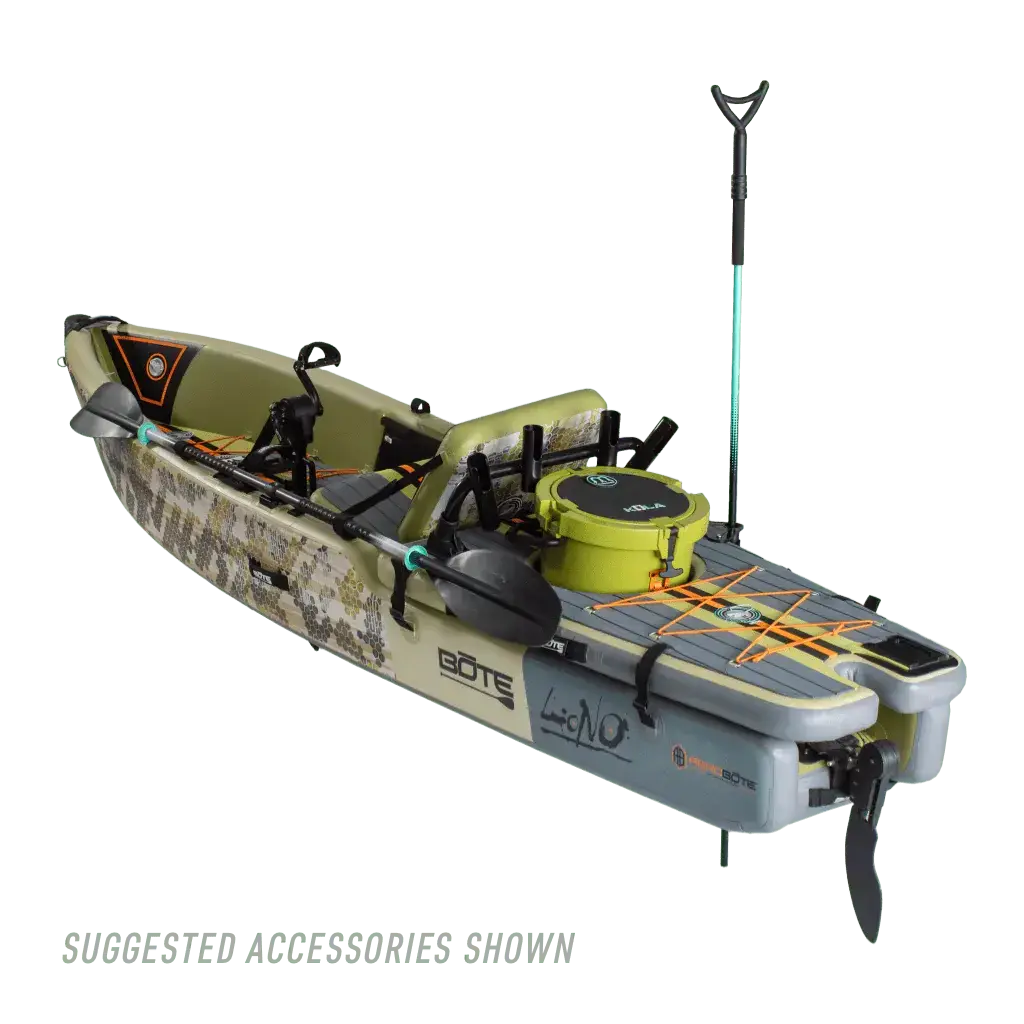 LONO Aero 12′6″ Verge Camo Inflatable Kayak [Demo]