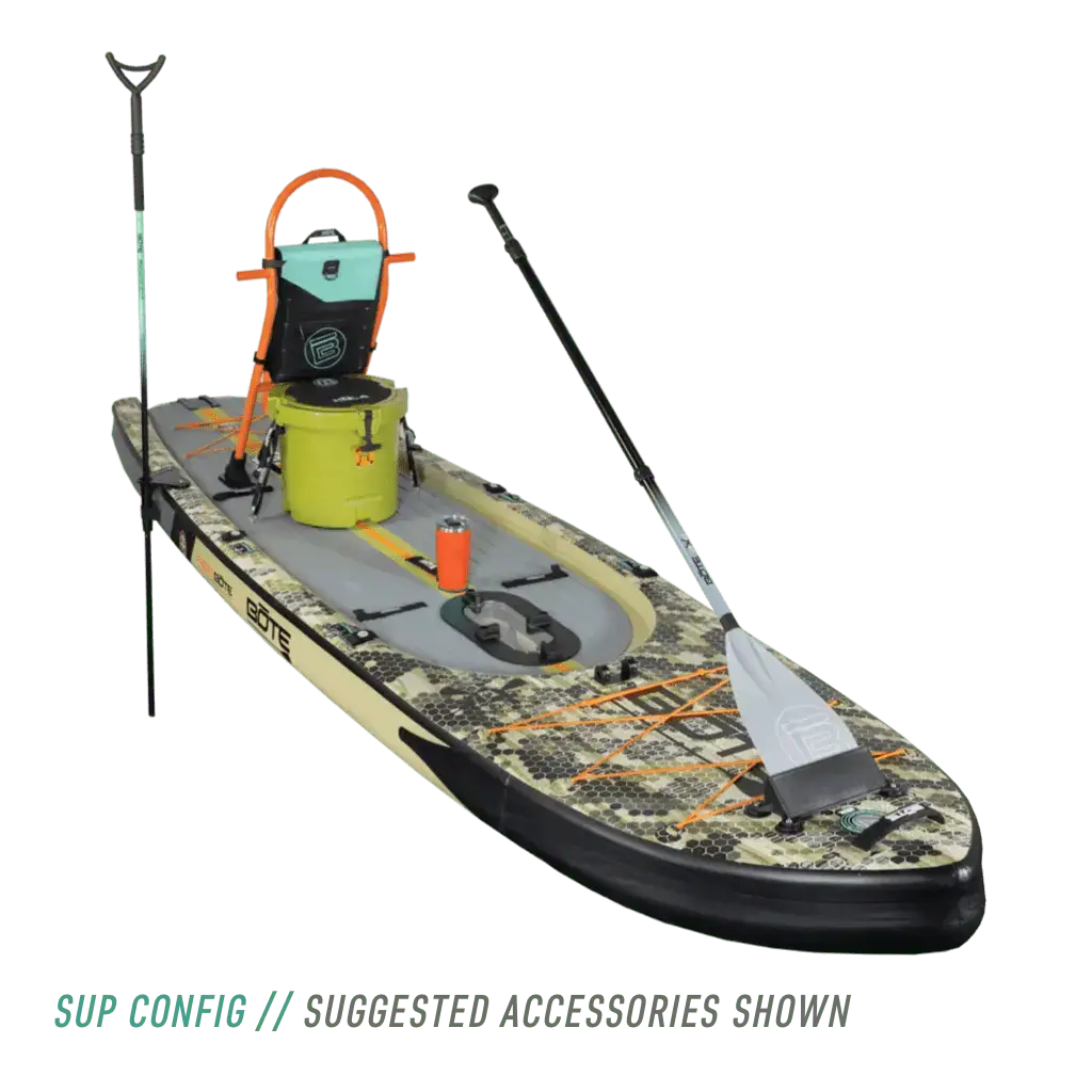 Rackham Aero 12′4″ Verge Camo Inflatable Paddle Board [Demo]