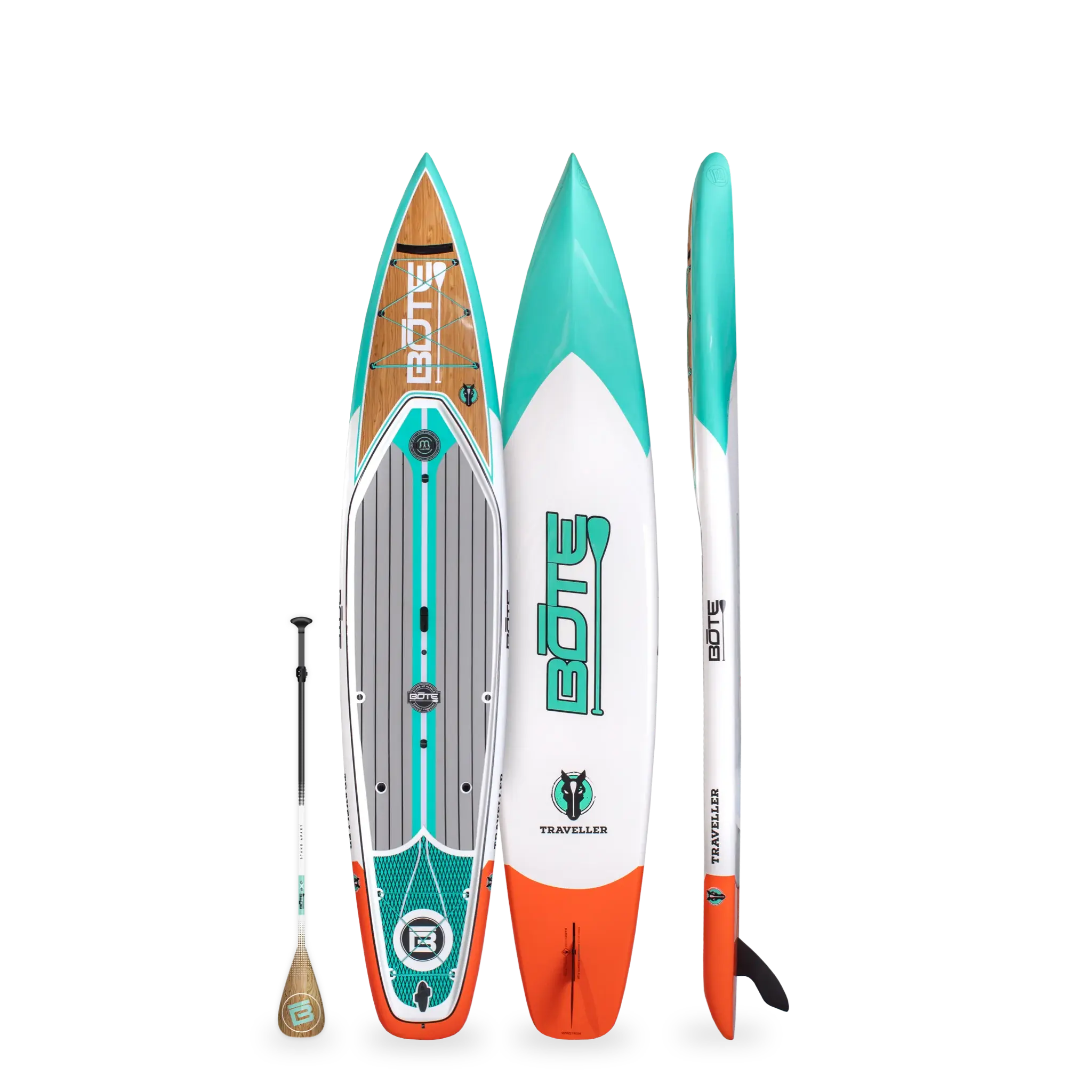 Traveller 12′6″ Classic Cypress Paddle Board Bote