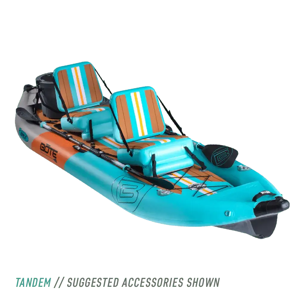 Zeppelin Aero 12′6″ Native Aqua Inflatable Kayak [Demo]