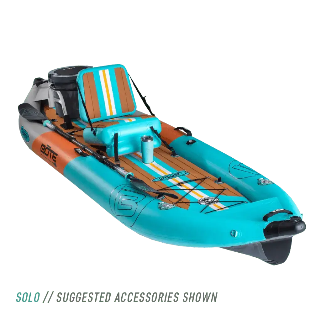 Zeppelin Aero 12′6″ Native Aqua Inflatable Kayak [Demo]