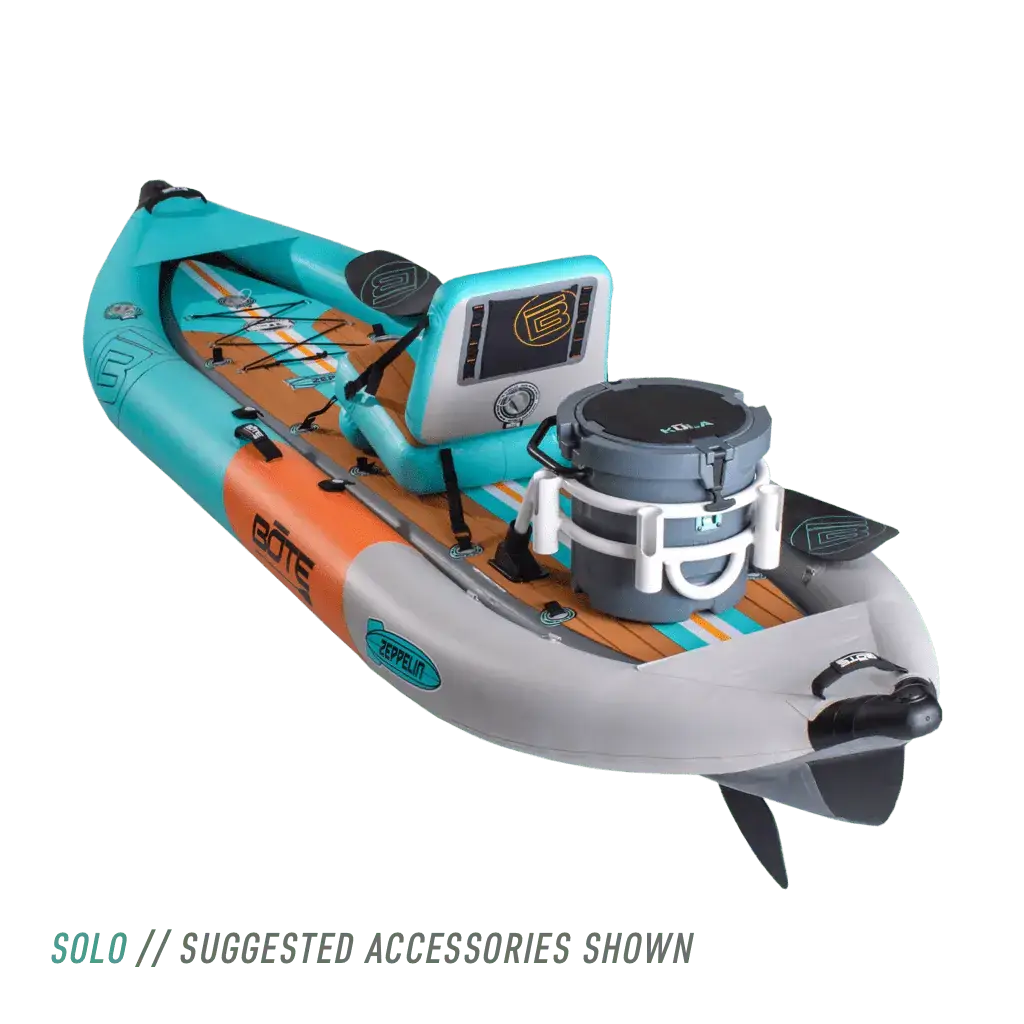 Zeppelin Aero 12′6″ Native Aqua Inflatable Kayak [Demo]