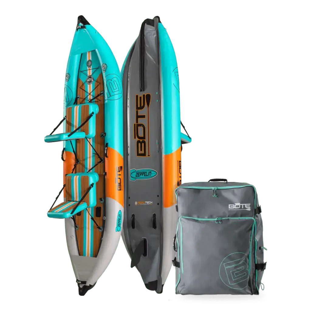 Zeppelin Aero 12′6″ Native Aqua Inflatable Kayak [Demo]