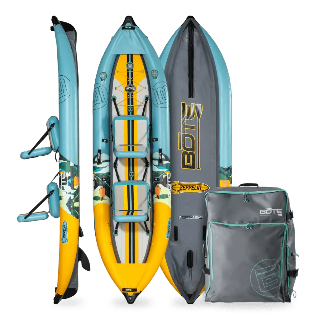 Inflatable rocket outlet backpack