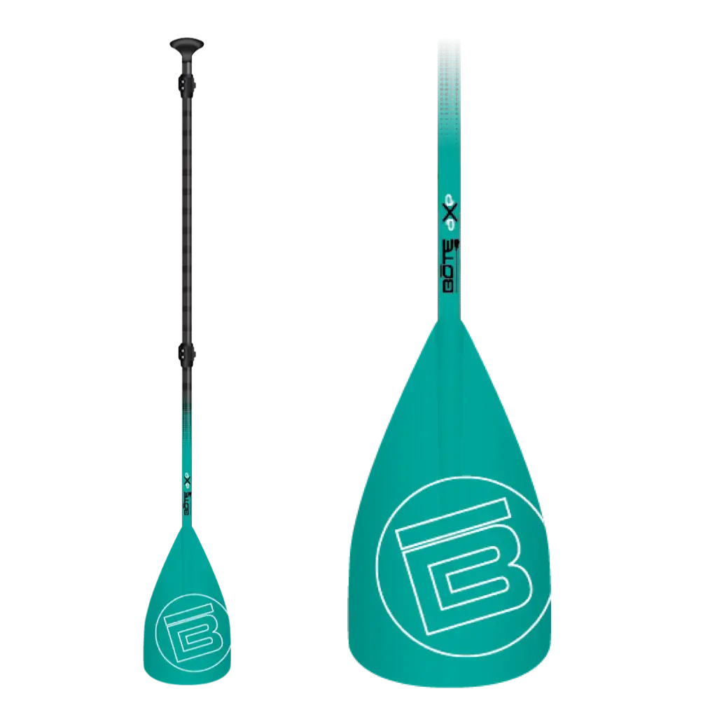 3-Piece Adjustable SUP Paddle Jade Bote