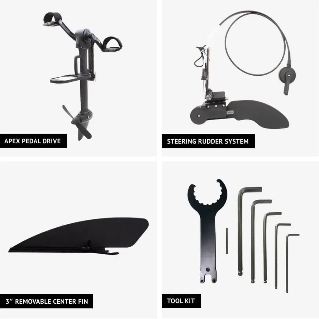 APEX Pedal Drive + Rudder System geartopia-africa