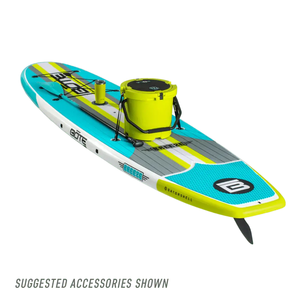 Breeze 10′6″ Full Trax Citron with MAGNEPOD™ Paddle Board Bote