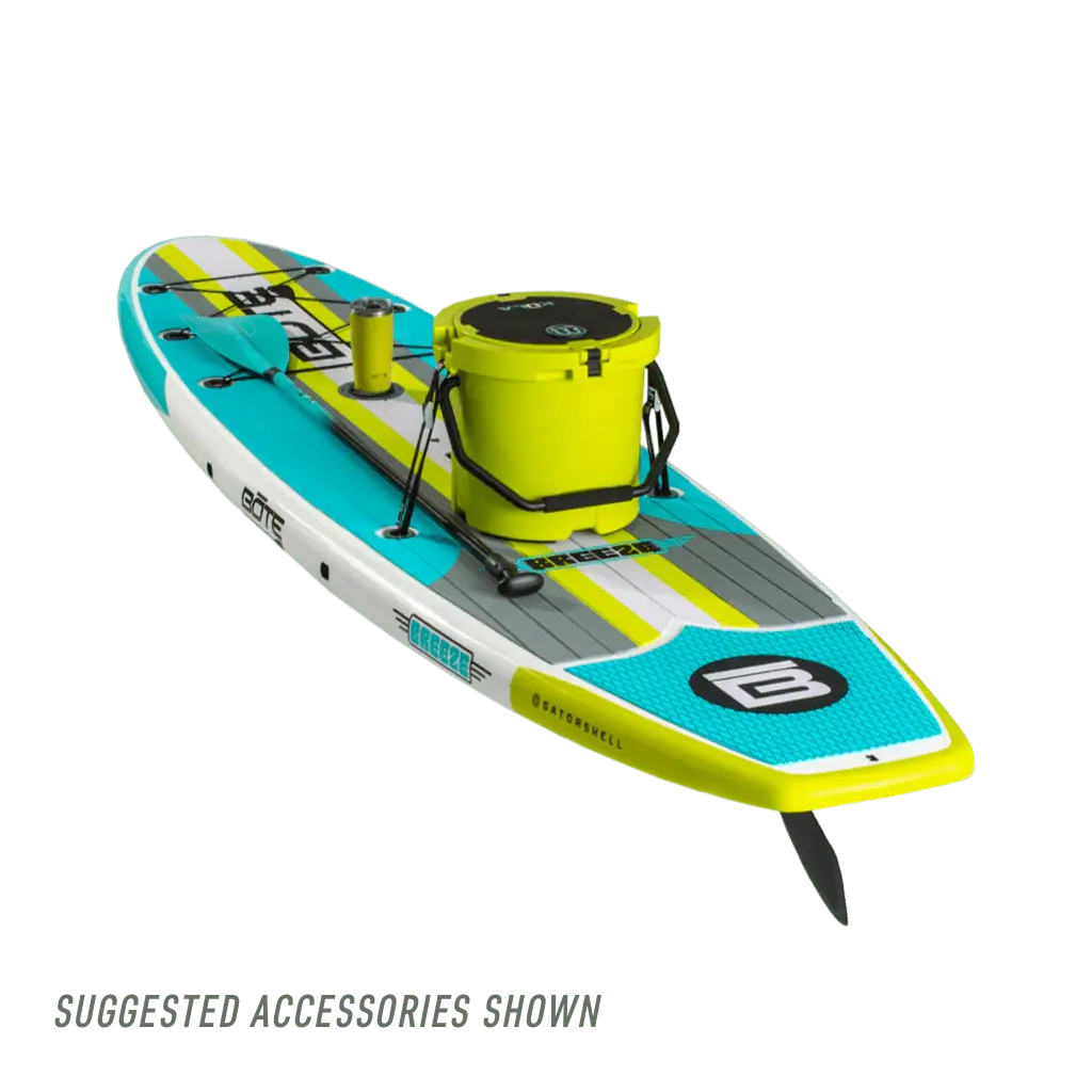 Breeze 11′6″ Full Trax Citron with MAGNEPOD™ Paddle Board Bote