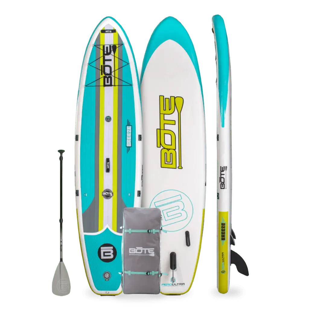 Breeze Aero 11′6″ Full Trax Citron With MAGNEPOD™ Inflatable Paddle Board Bote