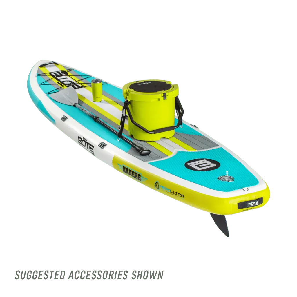 Breeze Aero 11′6″ Full Trax Citron With MAGNEPOD™ Inflatable Paddle Board Bote