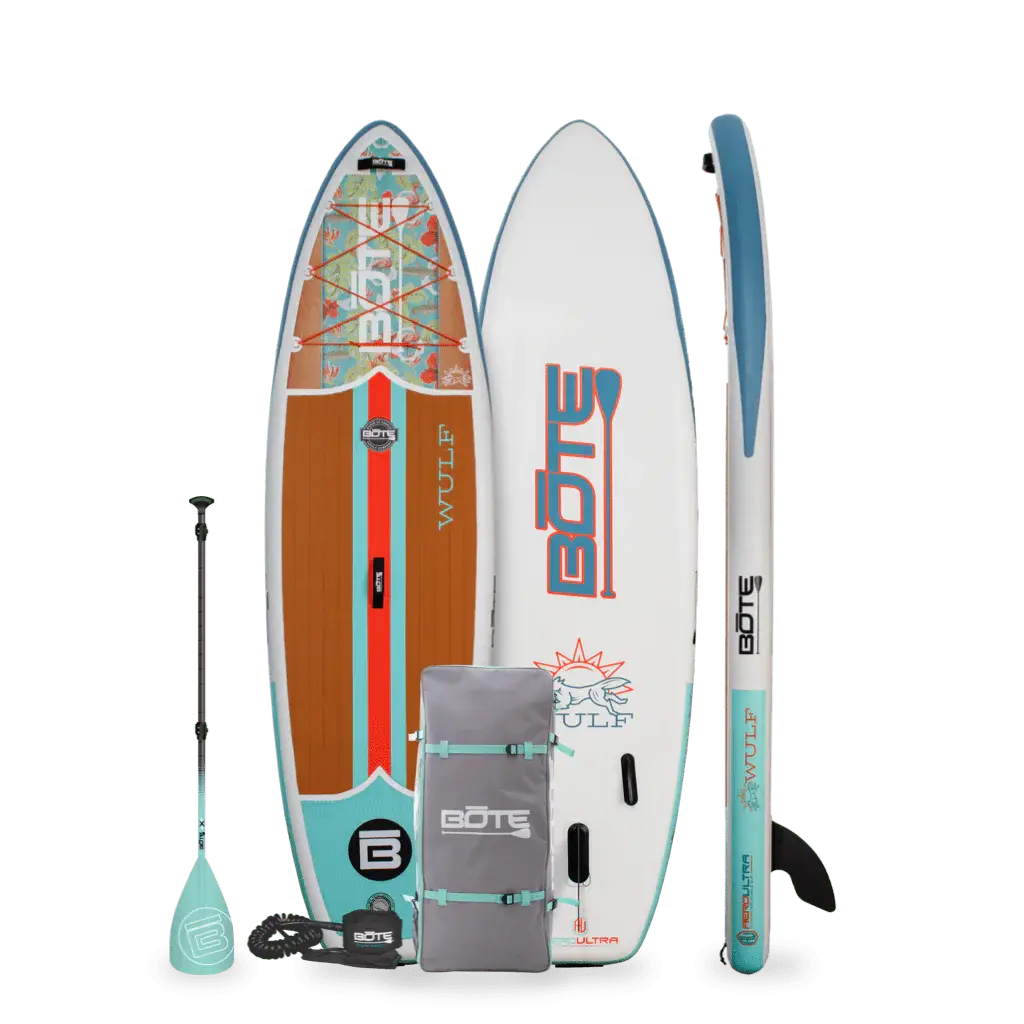 WULF Aero 10′4″ Native Floral Inflatable Paddle Board Bote