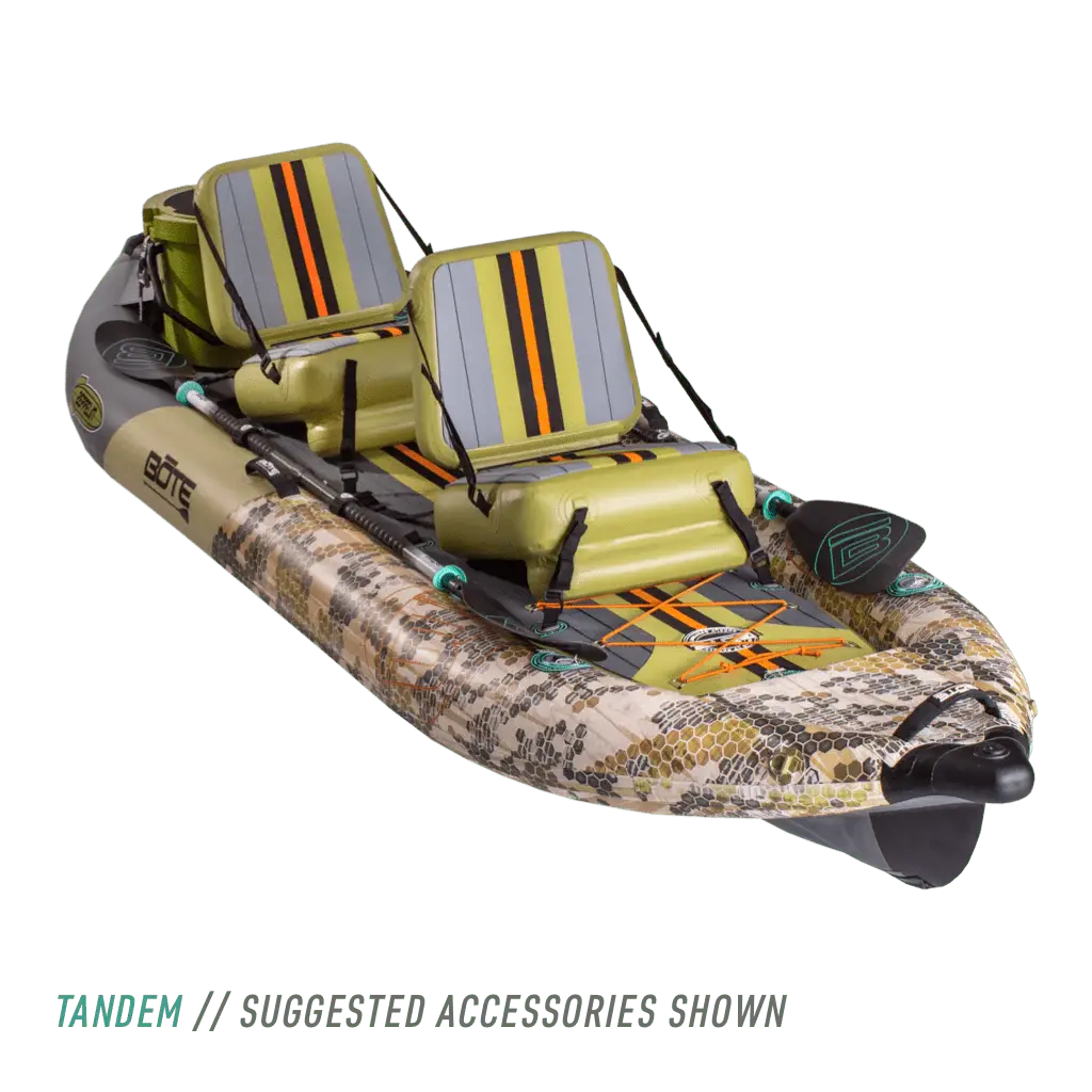 Zeppelin Aero 12′6″ Verge Camo Inflatable Kayak Bote